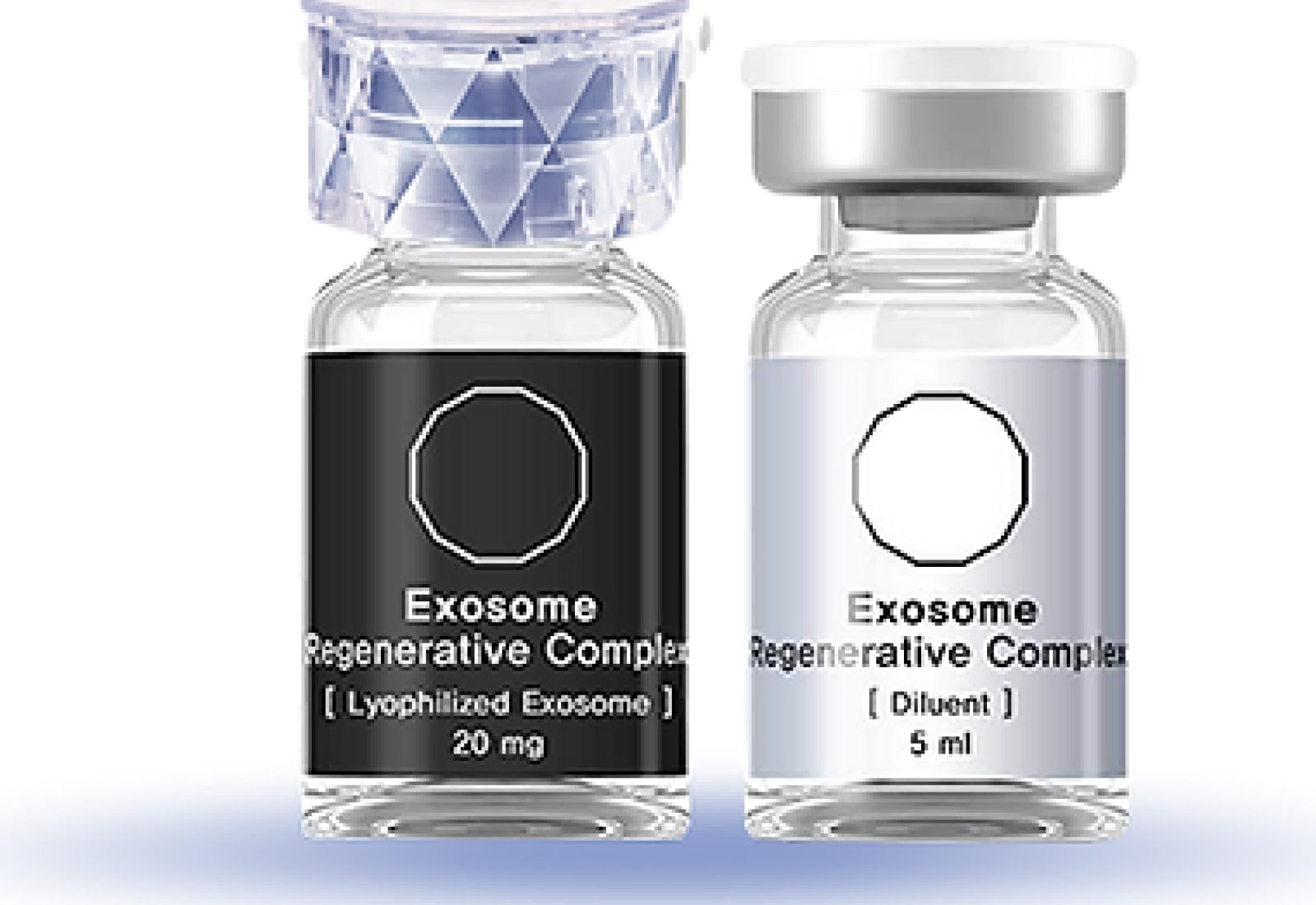 Exosomes bottles